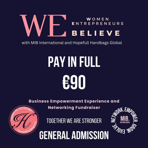WE Believe October General Admission Ticket